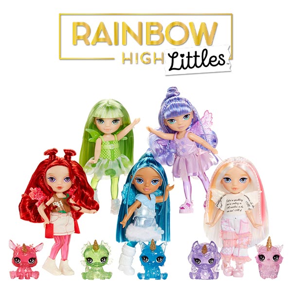 Rainbow High szivárvány tündér Little baba