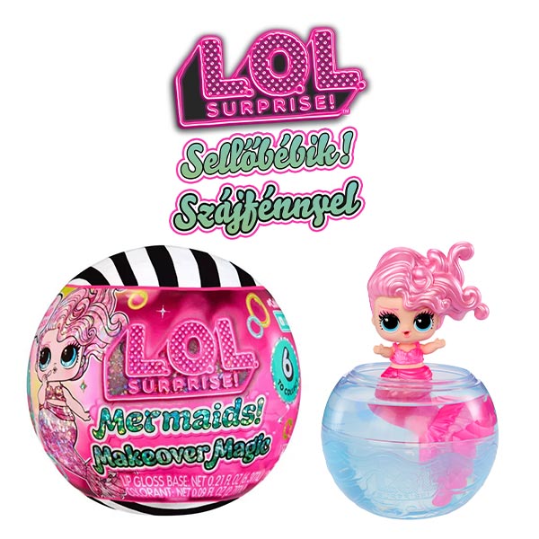 LOL Sellőbébi szájfénnyel